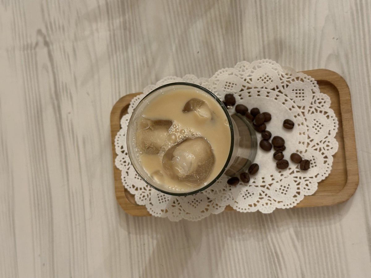 Iced Spanish Latte top view