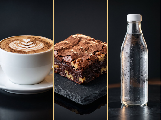 Happy Family bundle — cappuccino, brownie, water