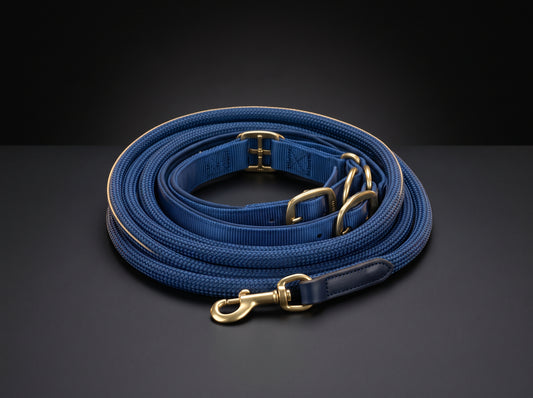 Perlon Halter Satin — Blue (Cob)