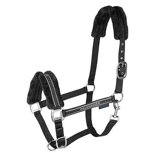Perlon Halter Satin — Black (Full)